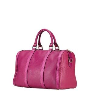 Gucci Bag ssima Pink Shoulder Leather Boston